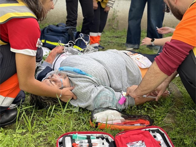 Escenario de Emergencia y Simulación