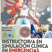 Instructor en simulación clínica en emergencias. 