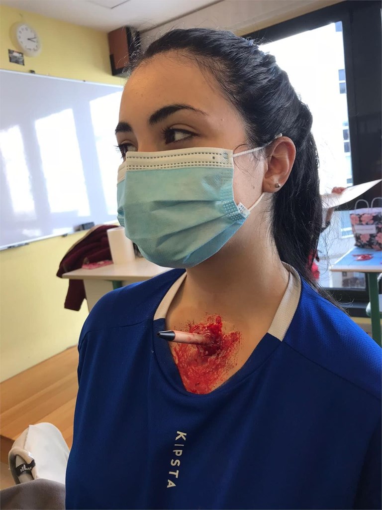 Victimas para cursos de simulación